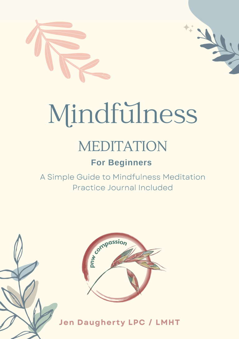 ebook - mindfulness meditation - Jen Daugherty, LPC, LMHT